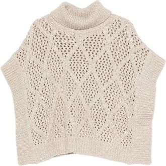 PESERICO Truien & Vesten, Dames, Beige, M, Peserico Truien