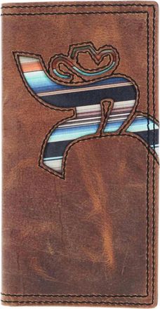 Hooey Serape Rodeo Wallet In Brown/multi