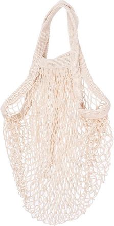 Generic Cotton String Shopping Bag, Reusable, Cotton Blend, 35x20cm (Beige)