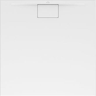 Villeroy & Boch Architectura Metalrim douchebak - acryl vierkant 100x100x4.8cm - alpine wit