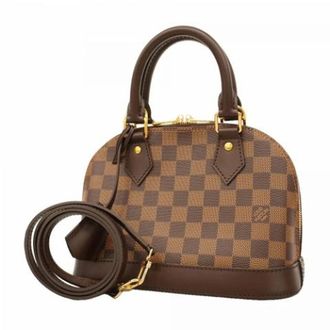 Louis Vuitton Pre-owned Handbags, female, Brown, Size: ONE SIZE Pre-owned Alma BB Handbag