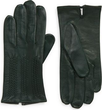 Seymoure Leather Traveler Gloves in Agave at Nordstrom, Size X-Large