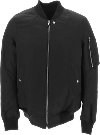 Rick Owens Bomberjack - Heren - Bomber jackets - Zwart - M - Katoen - Jassen