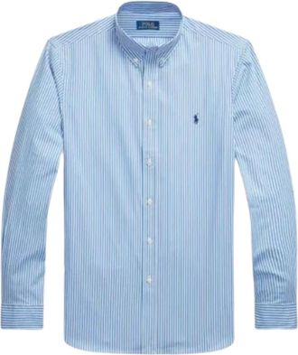 Ralph Lauren Button-Down Shirt - Heren - Zakelijke Overhemden - Blauw - L - Overhemden