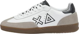 Sun 68 California Sun Leather - Heren - Sneakers - Wit - 42 EU - Katoen - Schoenen