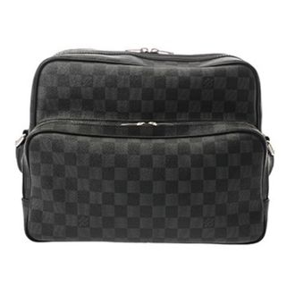 Louis Vuitton Black Damier Graphite Shoulder Bag (Pre-Owned)