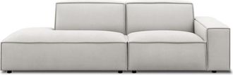 Castlery Customized Light Gray Performance Side Chaise Sofa Left Facing | Jonathan by Castlery, Grey, Castlery Furniture