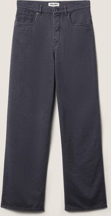 Miu Miu Light denim pants