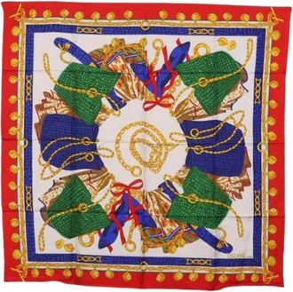 Celine Pre-owned Scarf - Dames - Vintage Accessoires - Veelkleurig - ONE Size - Vintage