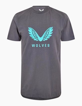 Castore Mens WlvsCchTrvlT Sn99 - Grey - Size: 38