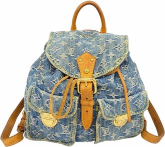 Louis Vuitton Blue Backpack (Pre-Owned)