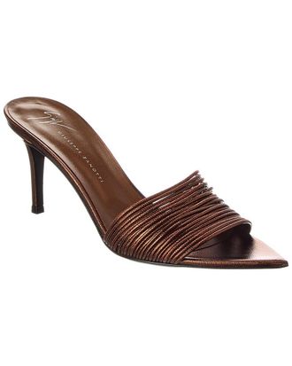 Giuseppe Zanotti Intrigo 70 Leather Sandal