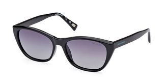Skechers SE6218 Polarized 01D Womens Sunglasses Black Size 55