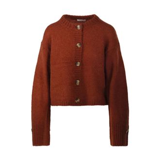 By Malene Birger Truien & Vesten, Dames, Rood, XS, Wol, Cierrou Soft Pullover