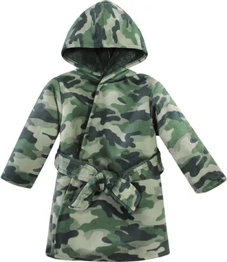 Hudson Baby Mink with Faux Fur Lining Pool and Beach Robe Cover-ups in Camo at Nordstrom, Size X-Small