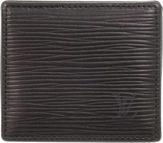 Louis Vuitton Black Epi Leather Coin Purse/Coin Case (Pre-Owned)