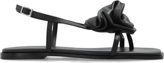 Vic Mati&eacute; Leren Sandalen Logic - Dames - Sandalen - Zwart - 37 EU - Leer - Schoenen