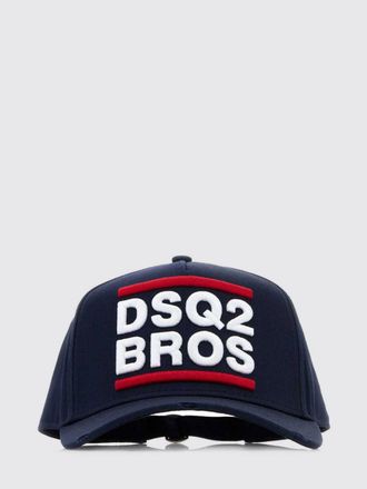 Dsquared2 Cappello Dsquared2 in twill di cotone con logo