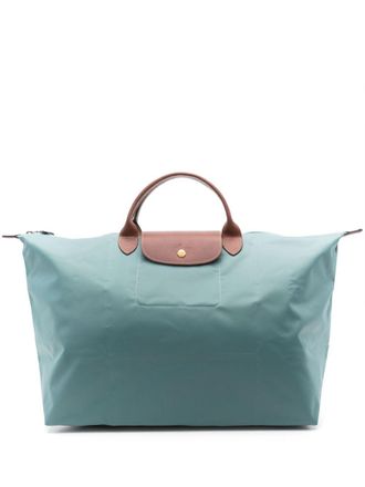 Longchamp Le Pliage L tote bag - women - Recycled Polyamide/Nylon - OS - Blue