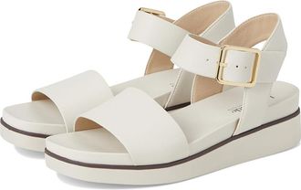 Life Stride Gillian Ankle Strap Sandals Womens Sandals Bone : 8.5 W (C), Synthetic