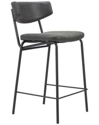 Zuo Set Of 2 Charon Counter Stools