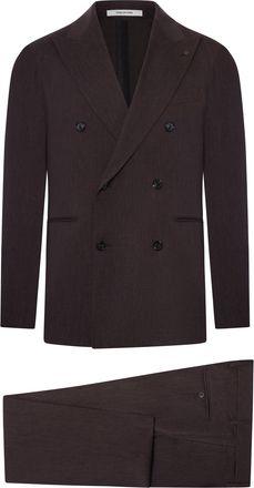 Tagliatore DOUBLE-BREASTED LINEN SUIT - Tagliatore - Man