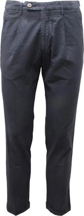 Michael Coal Capri Slim Fit Broeken - Heren - Chinos - Blauw - W32 - Katoen - Broeken