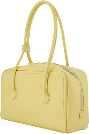 Marge Sherwood Womens Soft Cowhide Shoulder Bag Yellow