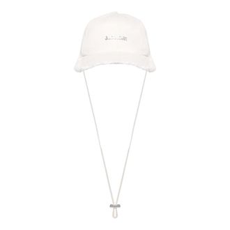 Jacquemus Caps, male, White, Size: 58 CM Artichaut Cap