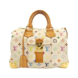Louis Vuitton Pre-owned Handbags, female, Multicolor, Size: ONE SIZE Pre-owned Boston Bag