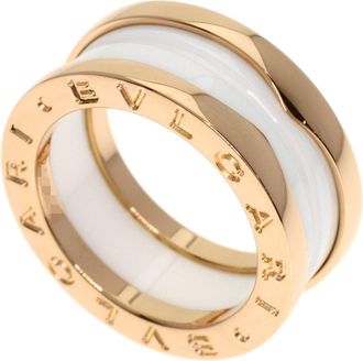Bulgari Pink Gold (18K) Band Ring (Pre-Owned)