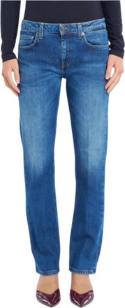 Dondup Coco Slim-Fit Jeans - Dames - Regular Fit Jeans - Blauw - W30 - Katoen - Jeans