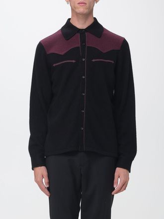Guest In Residence Two-Tone 100% Cashmere Western Shirt