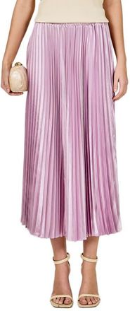 endless rose Sunburst Pleated Skirt in Lilac at Nordstrom, Size X-Small