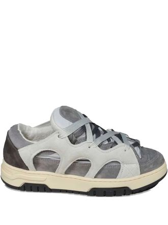 Paura Paura sneakers - men - Nylon/Suede/Leather/Fabric/Rubber - 41 - Grey