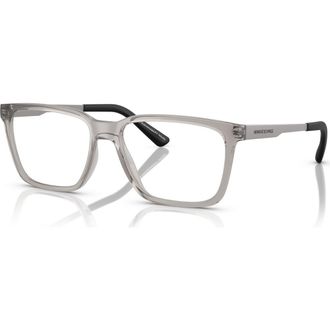 A|X Armani Exchange 55mm Rectangle optical glasses in Grey at Nordstrom