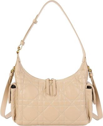 Tiffany & Fred Quilted Lambskin Leather Shoulder Bag