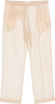 Khaite Trenton Trousers - Womens - Silk