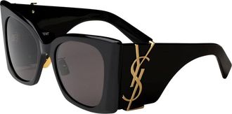 Saint Laurent Accessoires, Heren, Zwart, ONE Size, Zonnebrillen