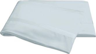 Matouk Nocturne Flat Sheet in Pool at Nordstrom, Size Full