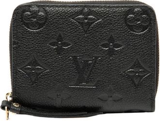 Louis Vuitton 2021-2025 Monogram Empreinte Zippy Purse coin pouch - Nero