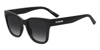 Love Moschino MOL104/S 807/9O Womens Sunglasses Black Size 52