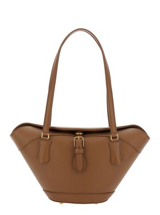 Dolce & Gabbana Sunset Brown Leather Bag