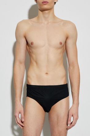 Balmain Swim Briefs, Mens, Black