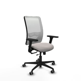 Piqueras y Crespo Sedia Ergonomica Piqueras Y Crespo Zulema Bianco Pelle Sintetica