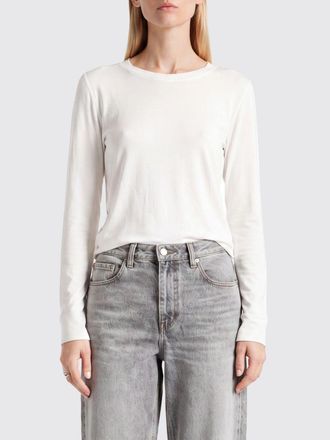 Herno Maglia girocollo in lyocell a maniche lunghe con bottoni decorativi