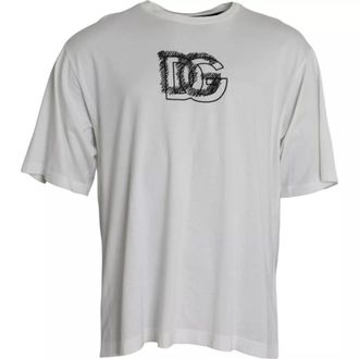 Dolce & Gabbana Oversized Katoenen T-shirt Dg Logo