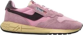 Autry Reelwind Low Sneakers - Dames - Sneakers - Roze - 37 EU - Leer - Schoenen