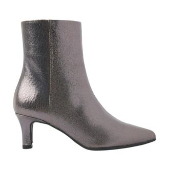 VIA VAI Schoenen, Dames, Grijs, 38 EU, Leer, Noah Lou Heeled Boots