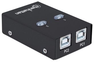 Manhattan Switch Autom&aacute;tico Para Compartir Dispositivos Usb De Alta Velocidad 2.0
